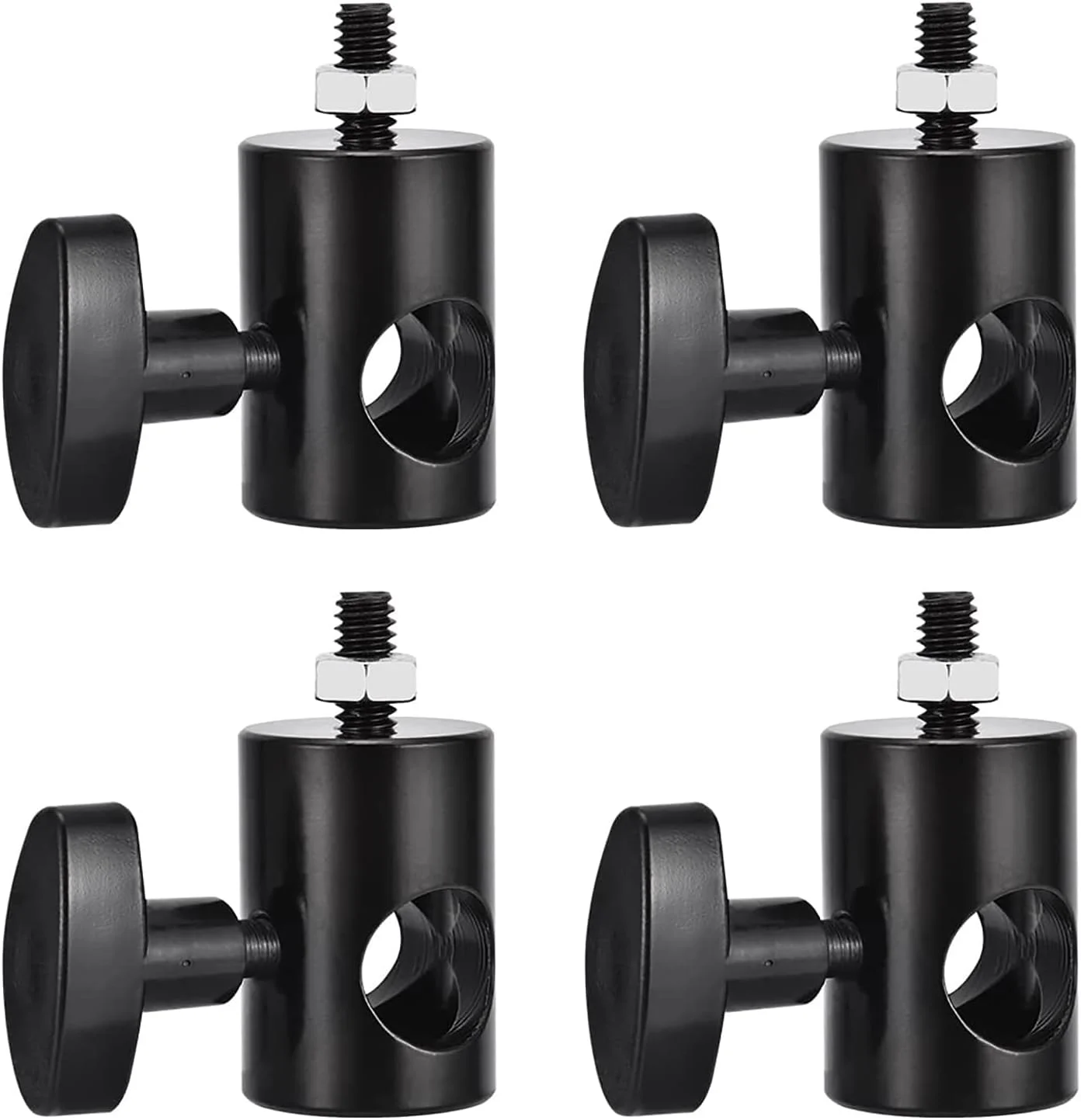 آداپتور تغییر سریع 4 عددی با پیچ 1/4 اینچی، آداپتور چند منظوره پایه سه پایه - برای پایه مانیتور استودیو، پایه دوربین، سه پایه نورپردازی استودیوی عکاسی آداپتور تغییر سریع 4 عددی با پیچ 1/4 اینچی، آداپتور چند منظوره پایه سه پایه - برای پایه مانیتور استودیو، پایه دوربین، سه پایه نورپردازی استودیوی عکاسی