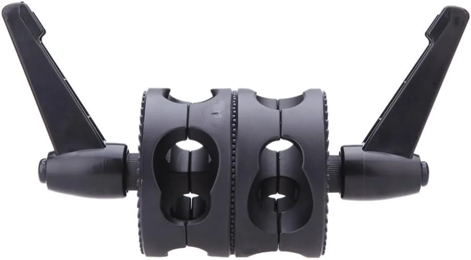 گیره سر چرخان دوگانه Irovami برای بازوی بوم استودیوی عکس، نگهدارنده بازتابنده گیره سر چرخان دوگانه Irovami برای بازوی بوم استودیوی عکس، نگهدارنده بازتابنده