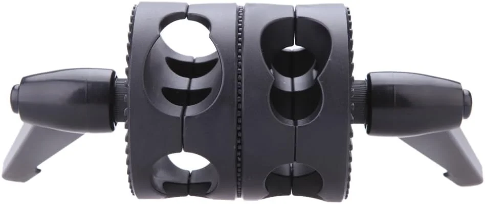 گیره سر چرخان دوگانه Irovami برای بازوی بوم استودیوی عکس، نگهدارنده بازتابنده