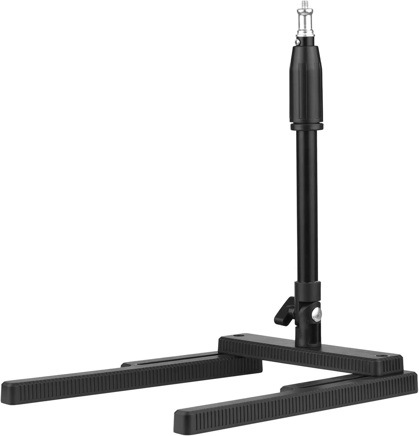 پایه رومیزی چند منظوره Irovami با قابلیت تنظیم ارتفاع در 2 سطح و پیچ 1/4 اینچی برای نور حلقه ای ویدئویی