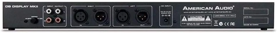 نمایشگر میزان صدای American Audio MKII DB برای رک آمپلی فایر