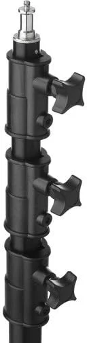 پایه نور سنگین مشکی ایمپکت - 4 متری