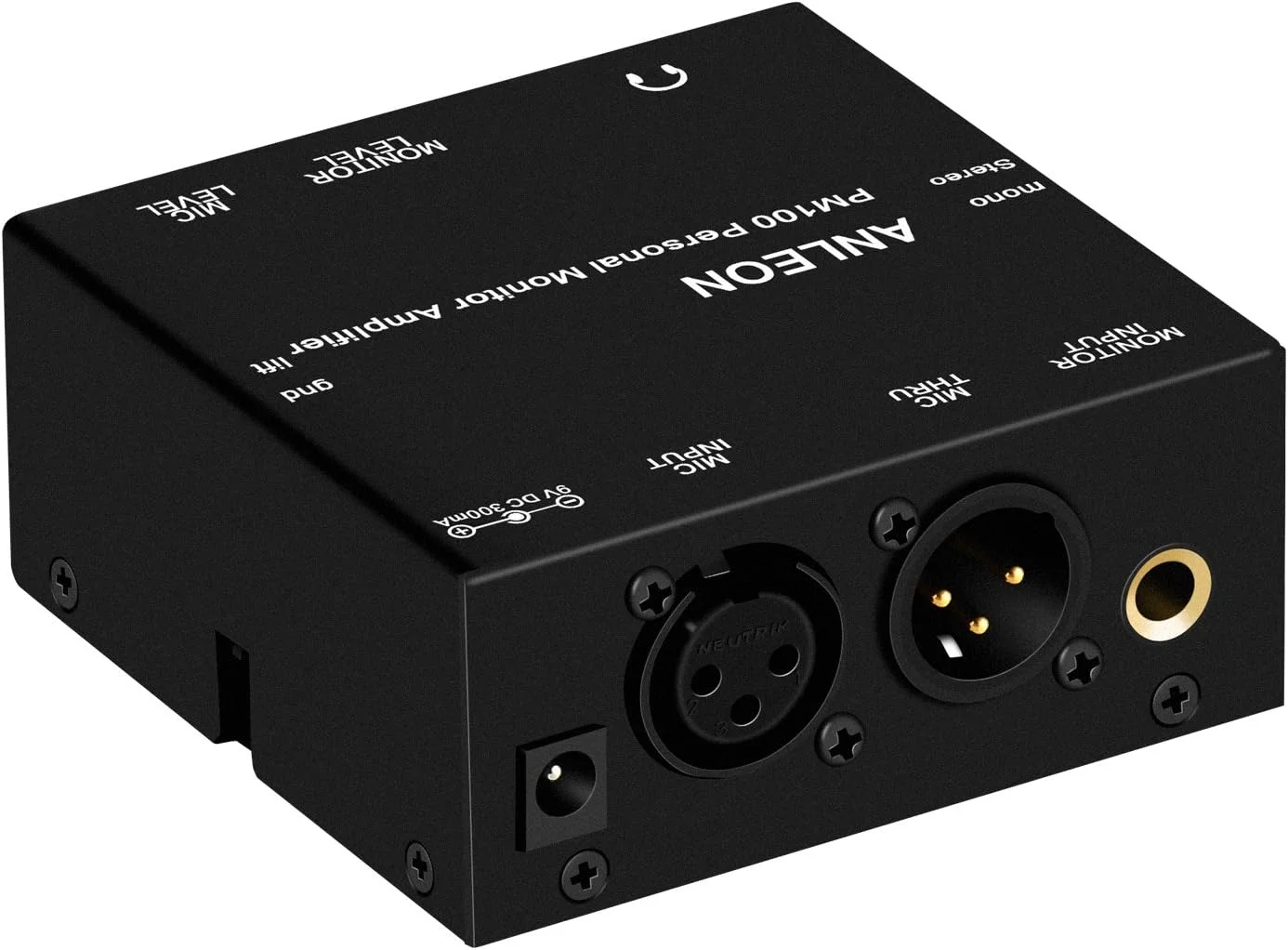 تقویت کننده مانیتور شخصی ANLEON PM100 برای نوازندگان کیبورد، خوانندگان، درامرها و نوازندگان زنده