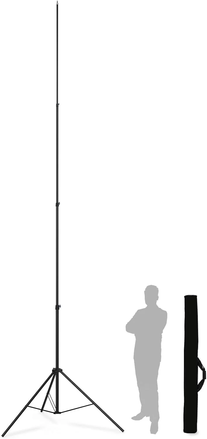 پایه نور سنگین 6 متری برای دوربین فیلمبرداری و سه پایه ورزشی با سیستم بالشتک هوا