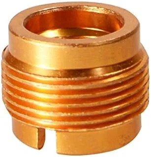 تبدیل فلزی طلایی Foto&Tech از نر 5/8 اینچ به مادگی 3/8 اینچ برای پایه میکروفون تبدیل فلزی طلایی Foto&Tech از نر 5/8 اینچ به مادگی 3/8 اینچ برای پایه میکروفون