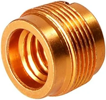 تبدیل فلزی طلایی Foto&Tech از نر 5/8 اینچ به مادگی 3/8 اینچ برای پایه میکروفون تبدیل فلزی طلایی Foto&Tech از نر 5/8 اینچ به مادگی 3/8 اینچ برای پایه میکروفون