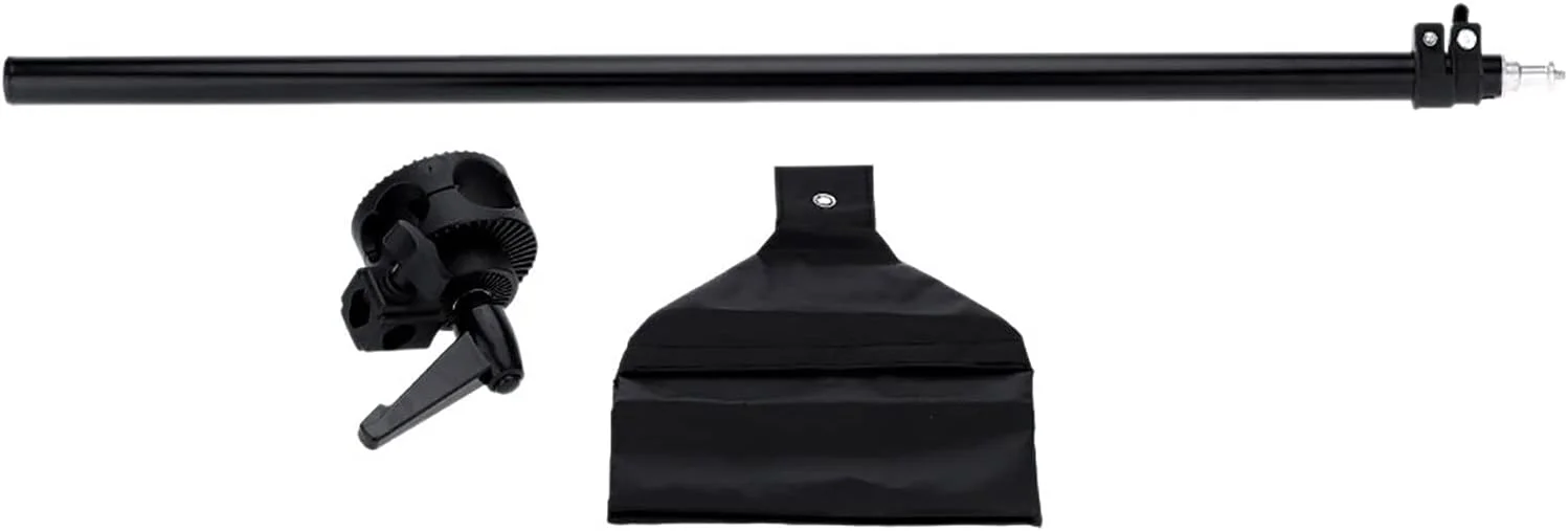 بازوی بوم بالای سر استودیوی عکس Fawoonu، پایه نور بالایی 75-138 سانتی متر برای سافت باکس بازوی بوم بالای سر استودیوی عکس Fawoonu، پایه نور بالایی 75-138 سانتی متر برای سافت باکس