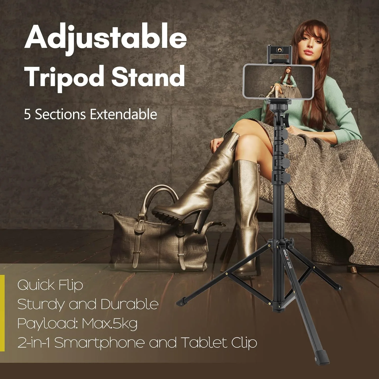 پایه نور چند منظوره Fawoonu FL019S از جنس آلیاژ آلومینیوم سنگین با سوراخ پیچ 1/4 اینچی، ارتفاع قابل تنظیم و ظرفیت بار 5 کیلوگرم برای عکاسی، فیلمبرداری و پخش زنده پایه نور چند منظوره Fawoonu FL019S از جنس آلیاژ آلومینیوم سنگین با سوراخ پیچ 1/4 اینچی، ارتفاع قابل تنظیم و ظرفیت بار 5 کیلوگرم برای عکاسی، فیلمبرداری و پخش زنده