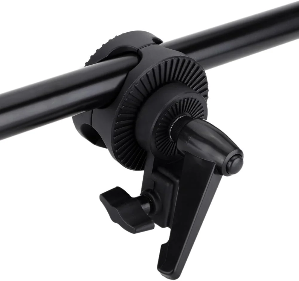 بازوی بوم بالای سر استودیوی عکس Fawoonu، پایه نور بالایی 75-138 سانتی متر برای سافت باکس