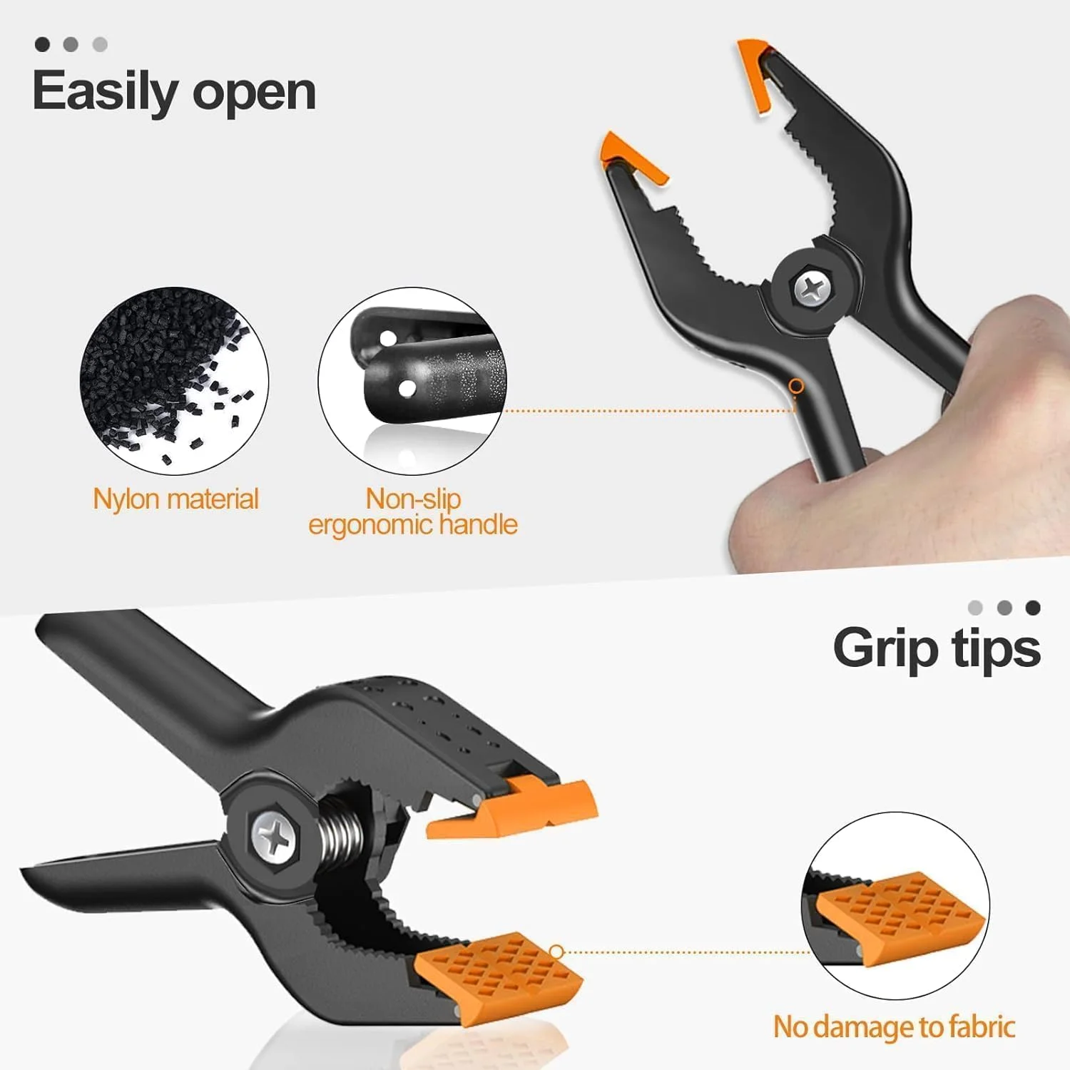 ایمارت - بسته چهارتایی کیسه شن عکاسی، کیسه شن های سنگین با 6 عدد گیره فنری برای پایه نور، تجهیزات استودیوی عکس و فیلم، پایه پس زمینه، سه پایه عکس، وزنه های سایبان، چادر پاپ آپ - مشکی ایمارت - بسته چهارتایی کیسه شن عکاسی، کیسه شن های سنگین با 6 عدد گیره فنری برای پایه نور، تجهیزات استودیوی عکس و فیلم، پایه پس زمینه، سه پایه عکس، وزنه های سایبان، چادر پاپ آپ - مشکی