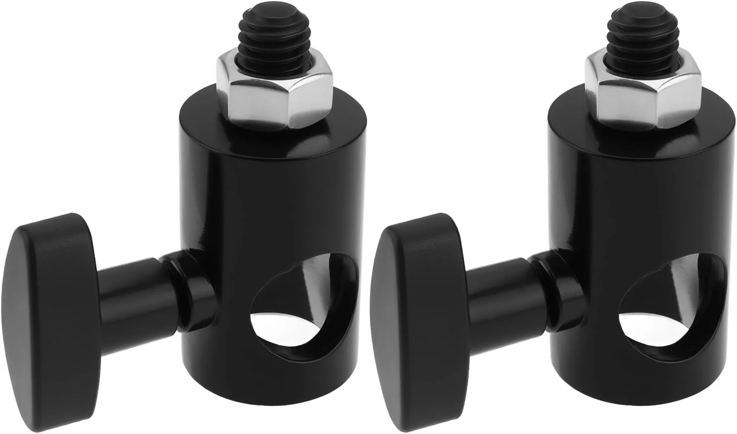 ECSiNG دو عدد تبدیل سریع 3/8 اینچی DSLR برای پایه های نور عکاسی، هد های پن، دوربین های فلاش، تجهیزات عکاسی 5/8 اینچ به 3/8 اینچ ECSiNG دو عدد تبدیل سریع 3/8 اینچی DSLR برای پایه های نور عکاسی، هد های پن، دوربین های فلاش، تجهیزات عکاسی 5/8 اینچ به 3/8 اینچ