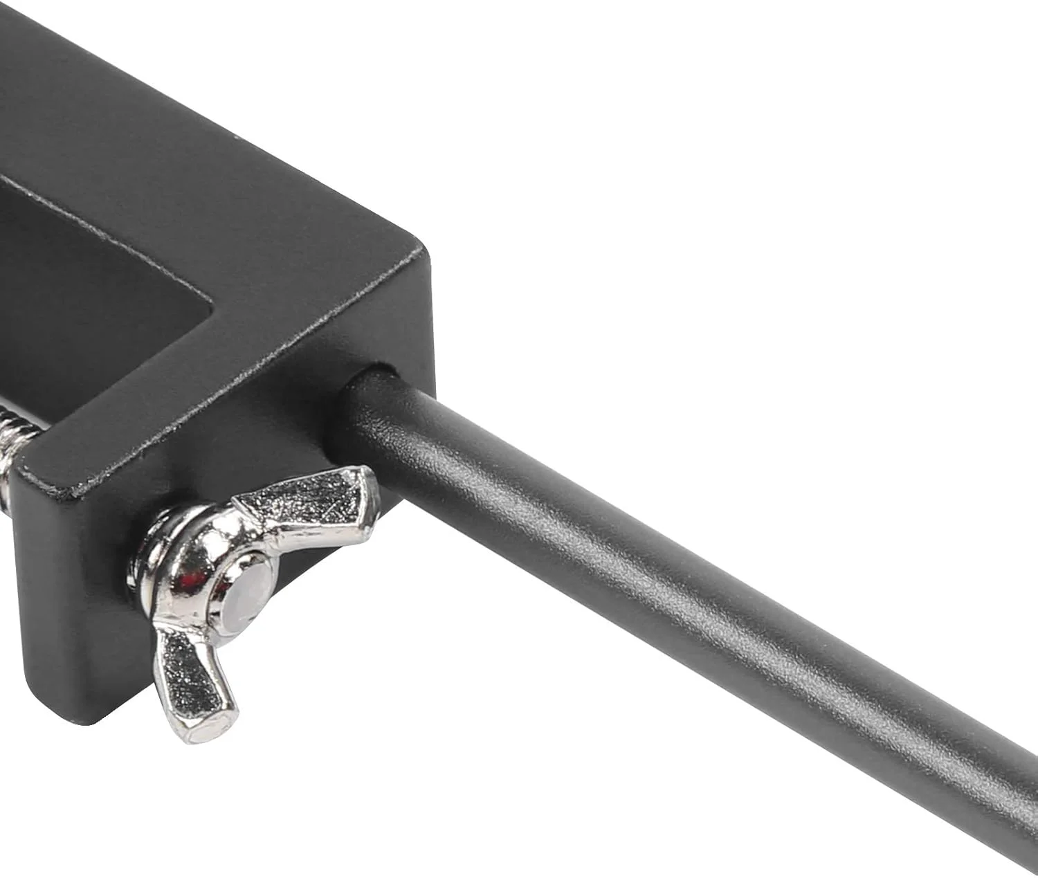 پایه فانوس تاشو آلیاژ آلومینیوم Domary با قلاب استیل ضد زنگ، دو منظوره، برای کمپینگ در فضای باز و باربیکیو (مشکی) پایه فانوس تاشو آلیاژ آلومینیوم Domary با قلاب استیل ضد زنگ، دو منظوره، برای کمپینگ در فضای باز و باربیکیو (مشکی)