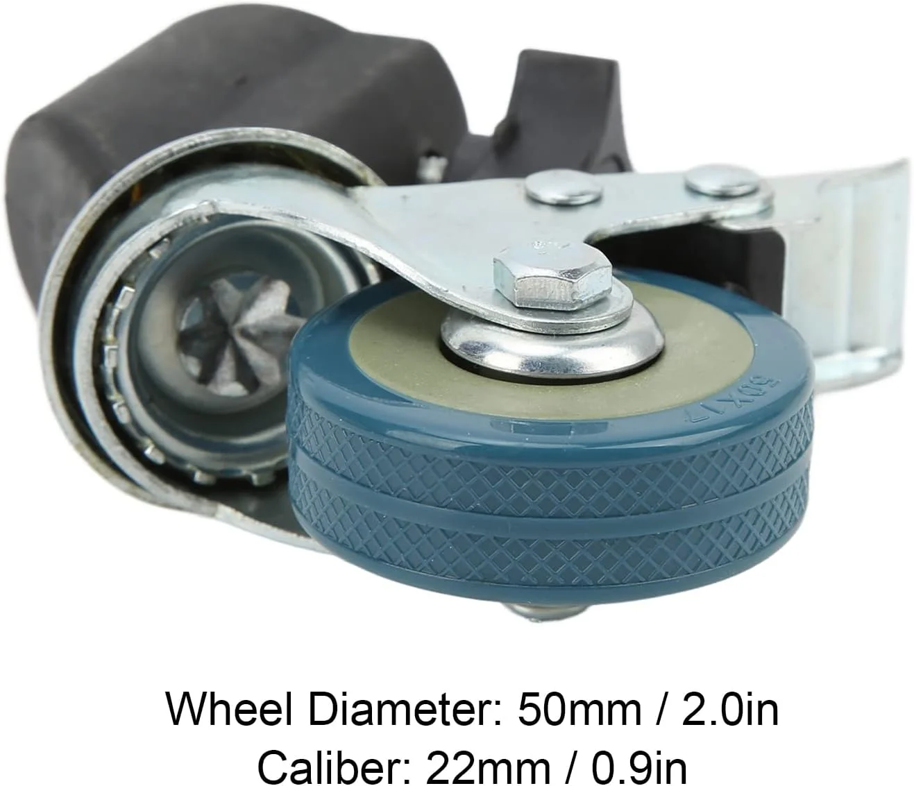 ست چرخ قفل‌دار Cryfokt، 3 عدد چرخ پایه نور مقاوم و بادوام با سختی بالا به همراه ترمز برای سه‌پایه‌ها و پایه‌های نور عکاسی