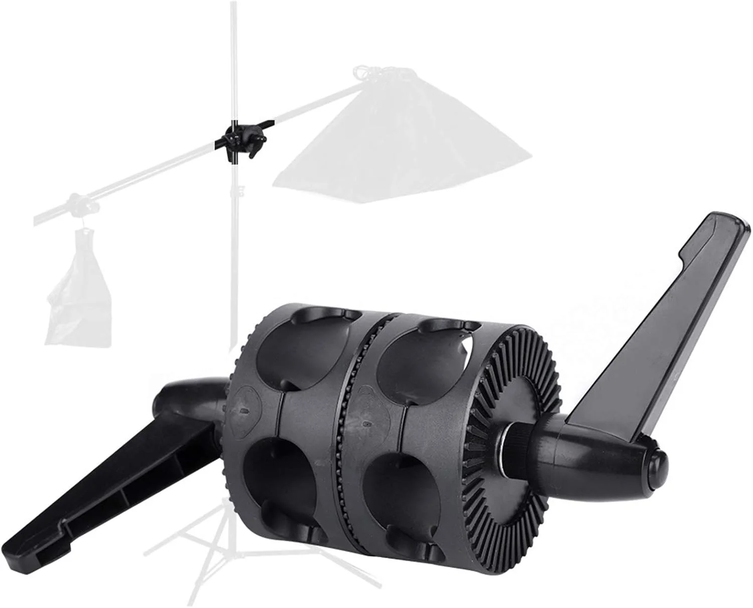 نگهدارنده/گیره بازتابنده دو چرخ قابل حمل Cryfokt، پایه نور بازتابنده ضد لغزش، حمل و قرارگیری آسان برای عکاسی در حال حرکت نگهدارنده/گیره بازتابنده دو چرخ قابل حمل Cryfokt، پایه نور بازتابنده ضد لغزش، حمل و قرارگیری آسان برای عکاسی در حال حرکت