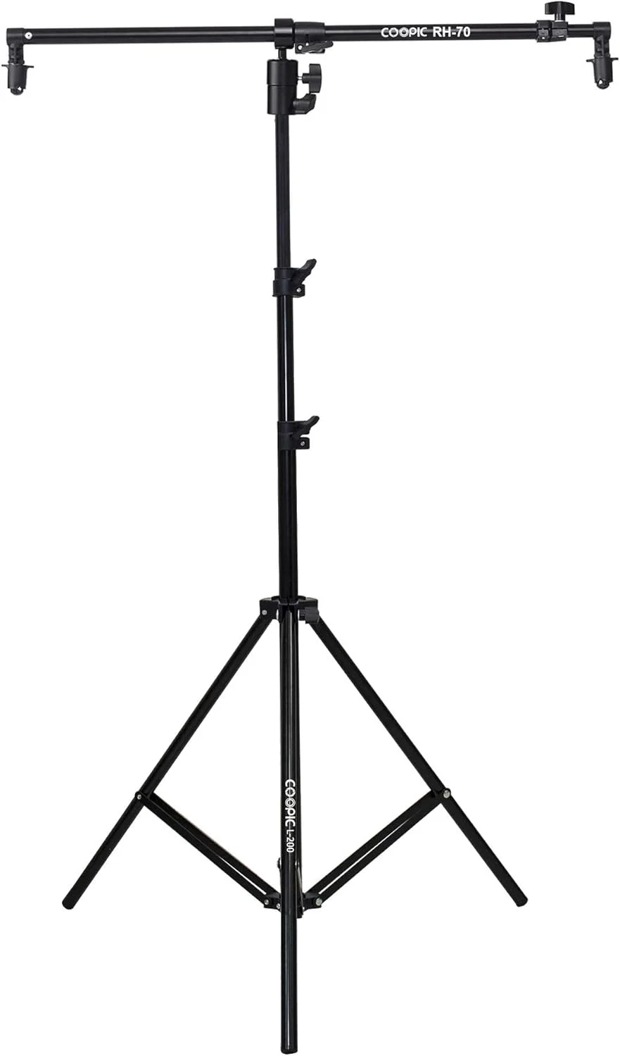 نگهدارنده بازتابنده تلسکوپی استودیوی عکس RH-70 با بازوی بوم قابل گسترش به همراه پایه نور سه پایه 200 سانتی متری برای بازتابنده و عکاسی پرتره نگهدارنده بازتابنده تلسکوپی استودیوی عکس RH-70 با بازوی بوم قابل گسترش به همراه پایه نور سه پایه 200 سانتی متری برای بازتابنده و عکاسی پرتره