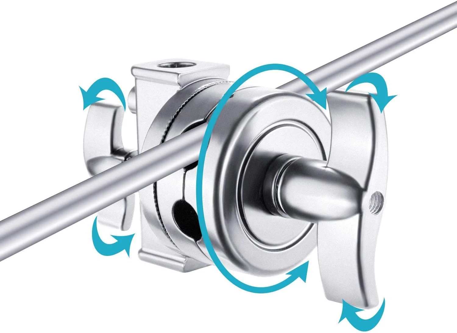 بازوی بوم بازویی COOPIC با 2 عدد سر گیره - 101.6 سانتی متر آلیاژ آلومینیوم برای پایه نور، رفلکتور و سایر تجهیزات برای عکاسی و فیلمبرداری استودیویی (نقره ای) بازوی بوم بازویی COOPIC با 2 عدد سر گیره - 101.6 سانتی متر آلیاژ آلومینیوم برای پایه نور، رفلکتور و سایر تجهیزات برای عکاسی و فیلمبرداری استودیویی (نقره ای)