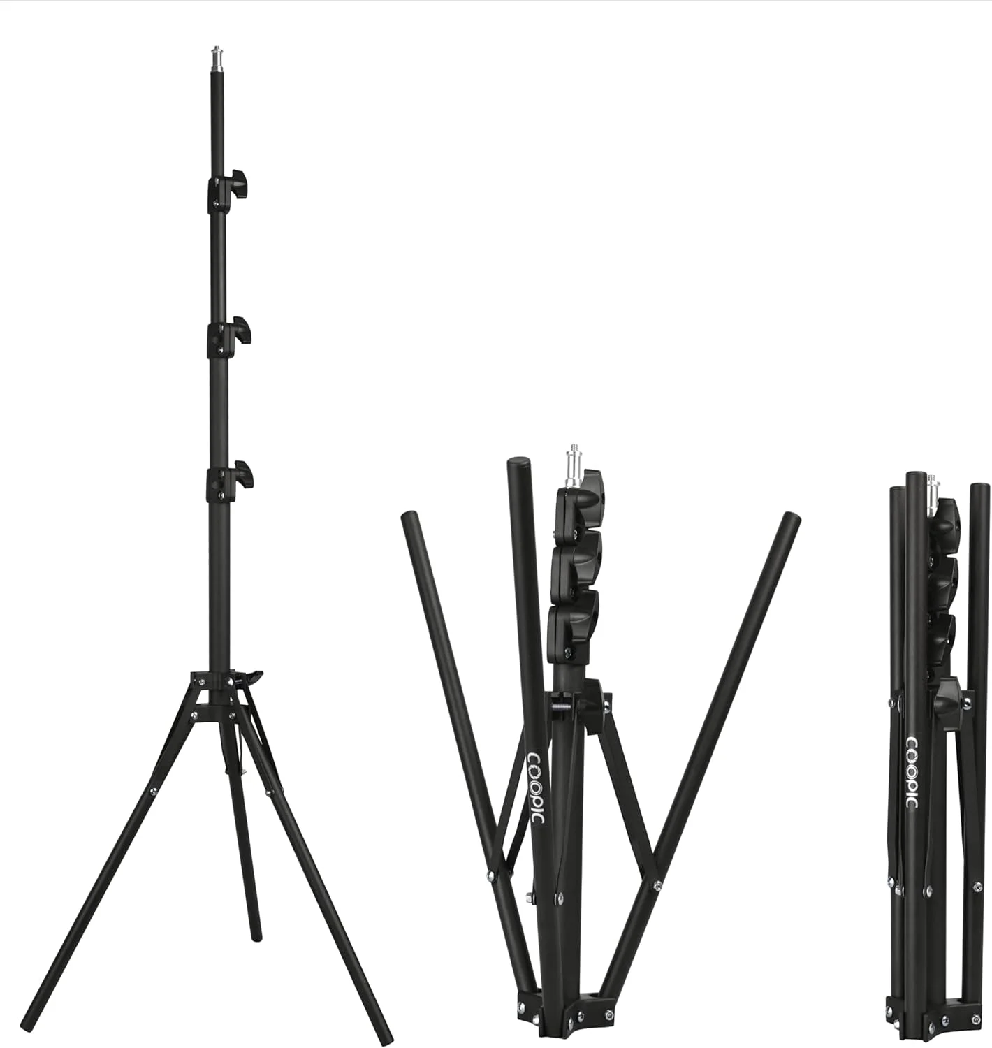 پایه نور انعطاف پذیر L-150 با طول 1.5 متر / 59 اینچ برای عکاسی، فیلمبرداری، پخش زنده و غیره پایه نور انعطاف پذیر L-150 با طول 1.5 متر / 59 اینچ برای عکاسی، فیلمبرداری، پخش زنده و غیره