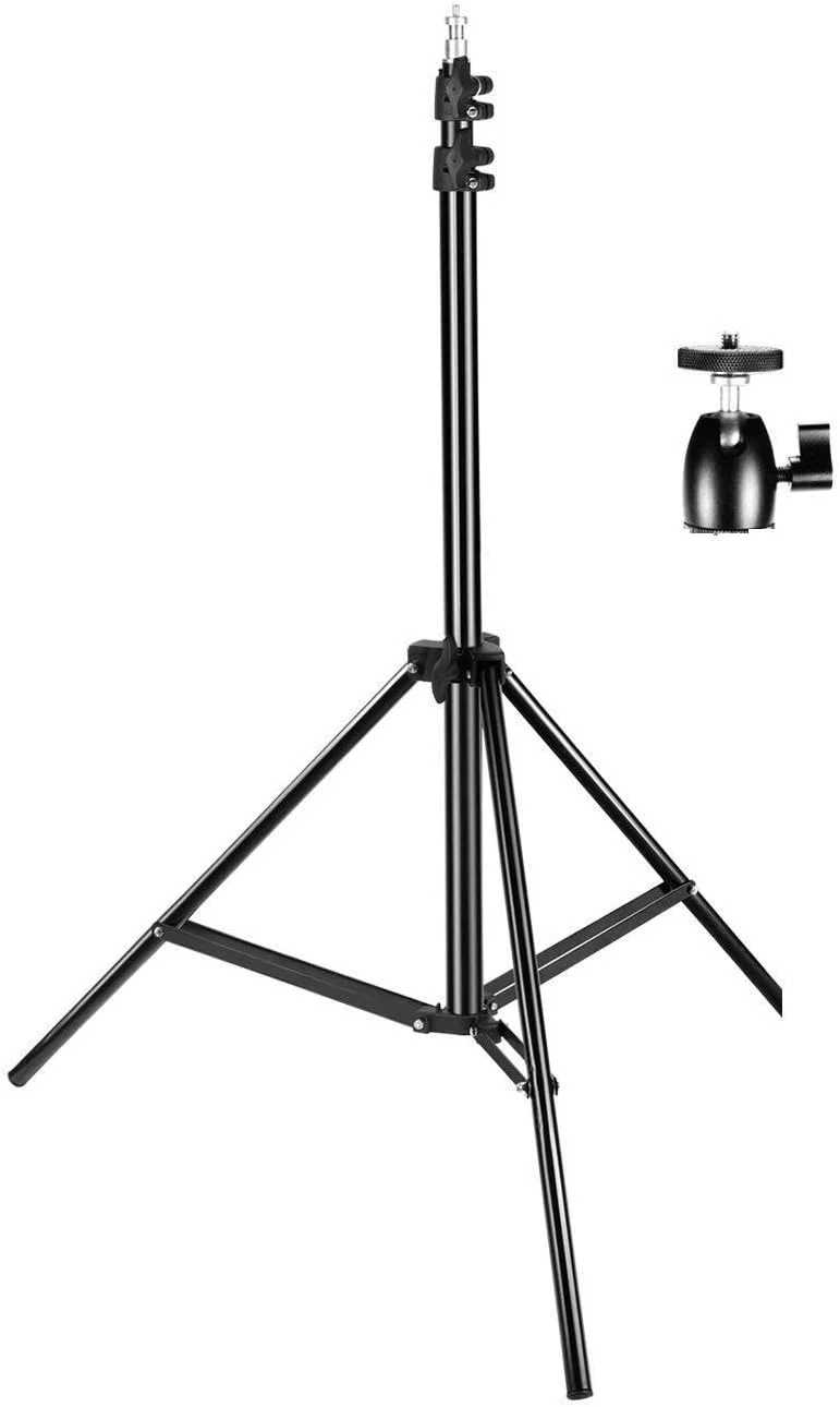 پایه نور قابل تنظیم L150 به طول 150 سانتی متر / 60 اینچ به همراه سه پایه پیچ 1/4 اینچی و آداپتور کفشک گرم مینی Ball Head برای HTC Vive VR، فیلمبرداری، عکاسی پرتره و محصول پایه نور قابل تنظیم L150 به طول 150 سانتی متر / 60 اینچ به همراه سه پایه پیچ 1/4 اینچی و آداپتور کفشک گرم مینی Ball Head برای HTC Vive VR، فیلمبرداری، عکاسی پرتره و محصول