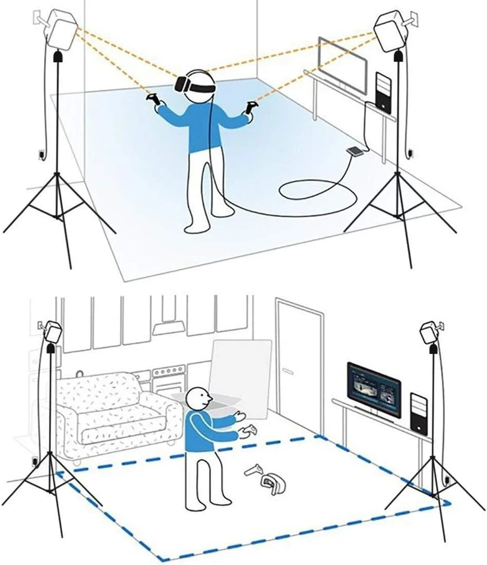 پایه نور قابل تنظیم 240 سانتی متری با آداپتور کفشک دار توپی کوچک سه پایه با پیچ 1/4 اینچی برای HTC Vive VR، فیلمبرداری، عکاسی پرتره و محصول پایه نور قابل تنظیم 240 سانتی متری با آداپتور کفشک دار توپی کوچک سه پایه با پیچ 1/4 اینچی برای HTC Vive VR، فیلمبرداری، عکاسی پرتره و محصول
