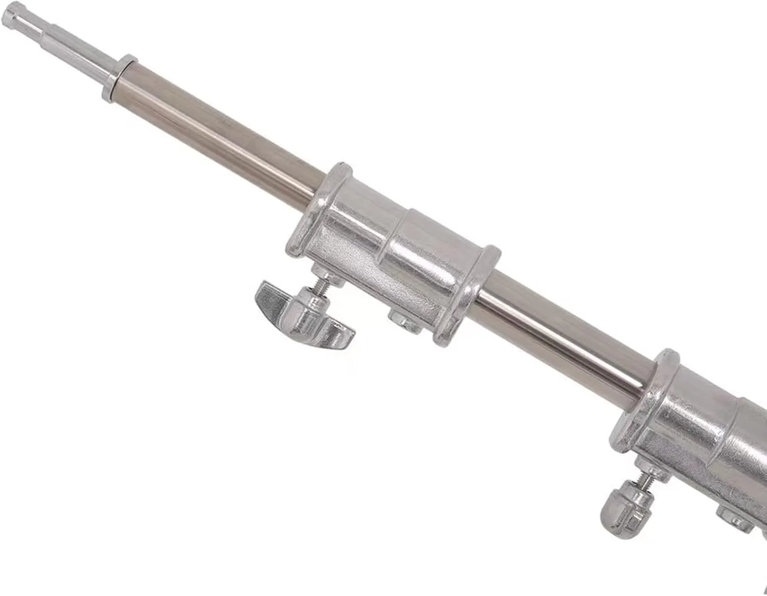 بازوی بوم سنگین سه بخشی استیل ضد زنگ COOPIC برای پایه C عکاسی و استودیو نور (نقره ای، بازوی بوم سنگین (105 تا 247 سانتی متر)) بازوی بوم سنگین سه بخشی استیل ضد زنگ COOPIC برای پایه C عکاسی و استودیو نور (نقره ای، بازوی بوم سنگین (105 تا 247 سانتی متر))