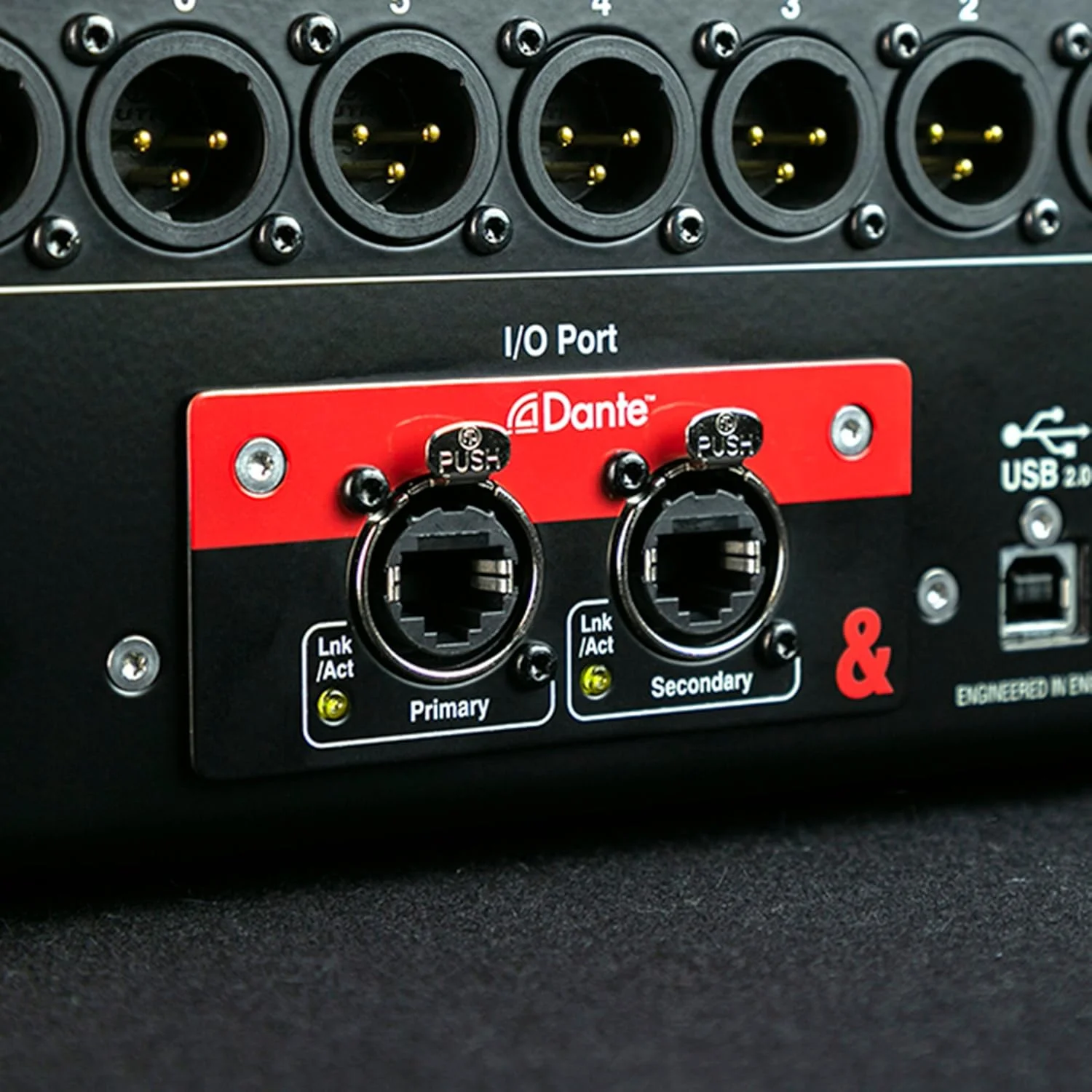 ماژول Dante آلن اند هیث SQ - ماژول Dante برای میکسر های سری SQ