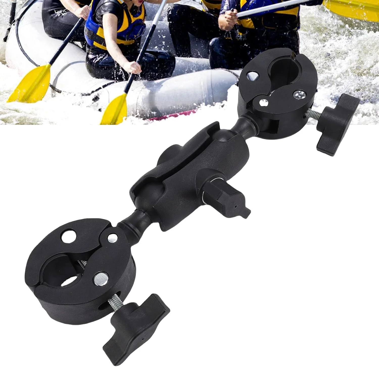 نگهدارنده گیره دوبل Annadue، براکت نگهدارنده چتر با بازوی مفصلی سر توپی 360 درجه، گیره دوبل دوربین برای پایه نور استودیوی عکس چتر دوچرخه موتورسیکلت نگهدارنده گیره دوبل Annadue، براکت نگهدارنده چتر با بازوی مفصلی سر توپی 360 درجه، گیره دوبل دوربین برای پایه نور استودیوی عکس چتر دوچرخه موتورسیکلت