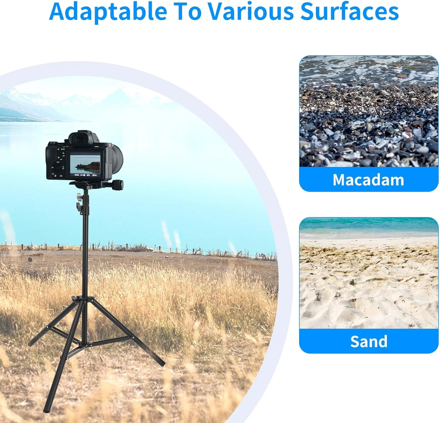 پایه نور عکاسی آلومینیومی قابل تنظیم 2 عددی، سه پایه نور قابل حمل، برای نورپردازی اسپیدلایت، فلاش، سافت باکس، نور استروب، دوربین، پرتره عکاسی