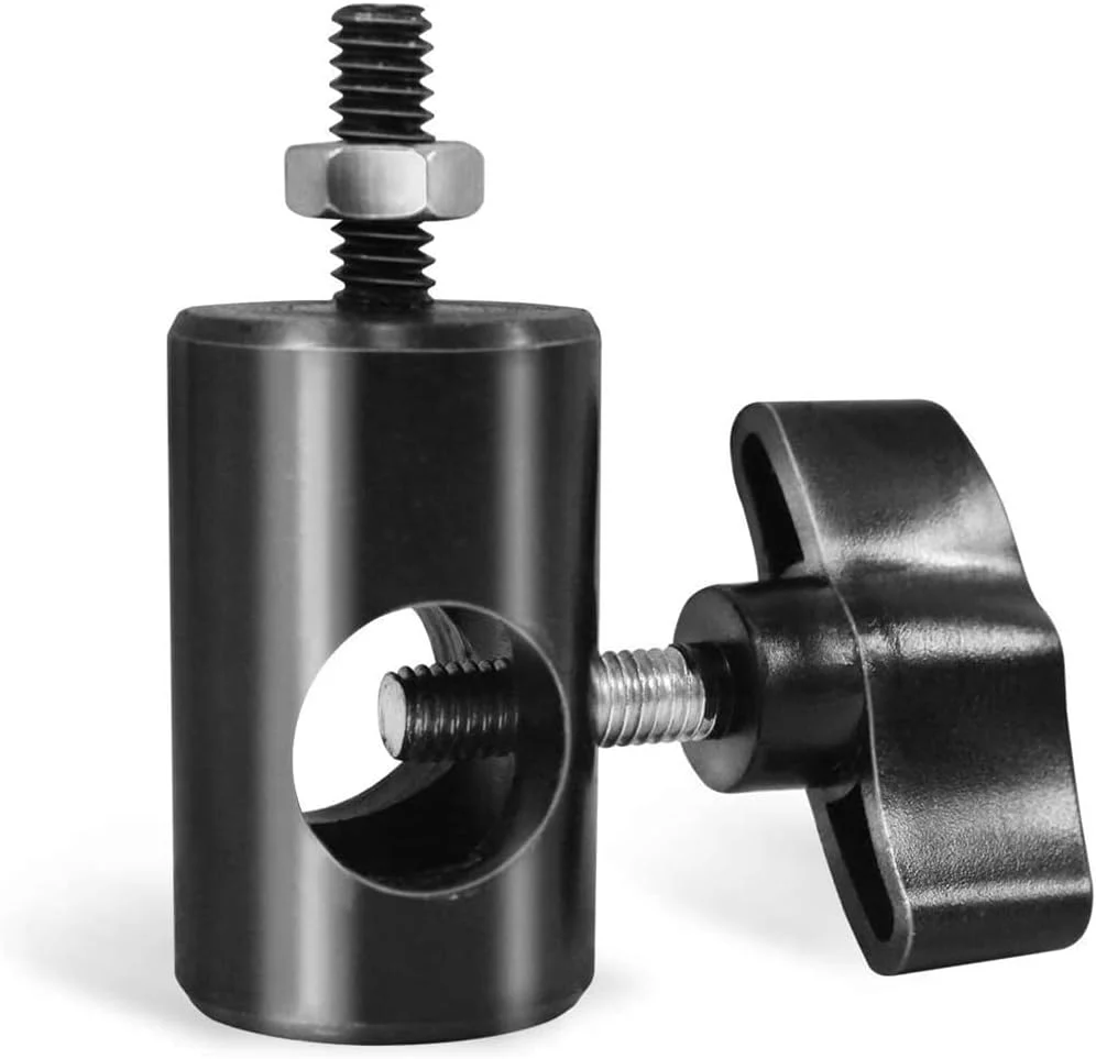 تبدیل سریع آداپتور مادگی PYXEL STUDIO با پیچ 3/8 اینچی، آداپتور چند منظوره پایه نور، مناسب برای نور LED، پایه دوربین، میکروفون، بازوی بوم، عکاسی