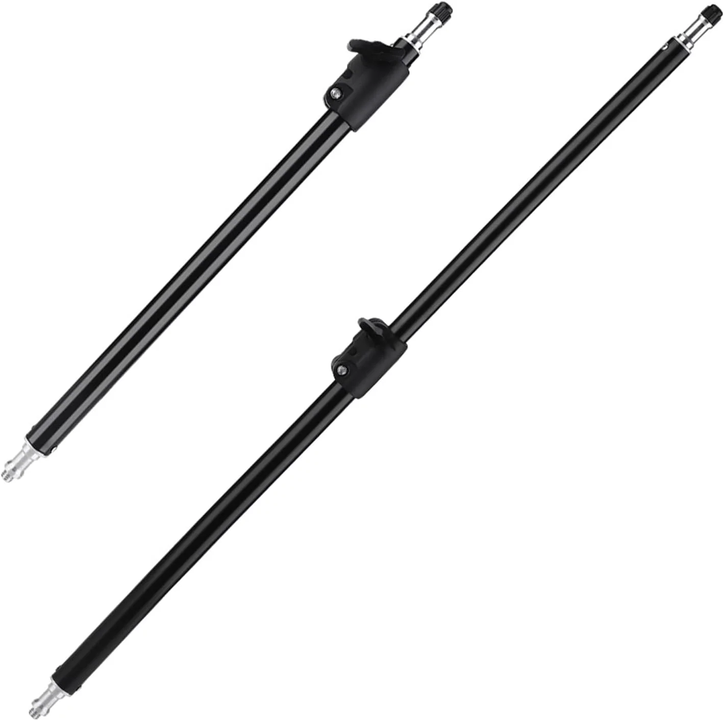 میله بازویی استودیویی عکاسی قابل تنظیم 45-74 سانتی متری برای پایه نور و پایه میکروفون، میله تلسکوپی نشکن با پیچ استاندارد میله بازویی استودیویی عکاسی قابل تنظیم 45-74 سانتی متری برای پایه نور و پایه میکروفون، میله تلسکوپی نشکن با پیچ استاندارد