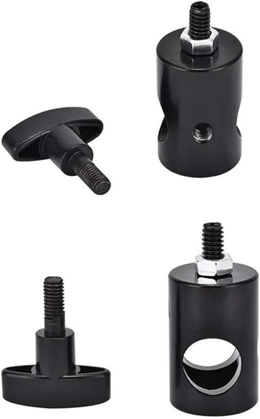 تبدیل سریع آداپتور مادگی PYXEL STUDIO با پیچ 3/8 اینچی، آداپتور چند منظوره پایه نور، مناسب برای نور LED، پایه دوربین، میکروفون، بازوی بوم، عکاسی