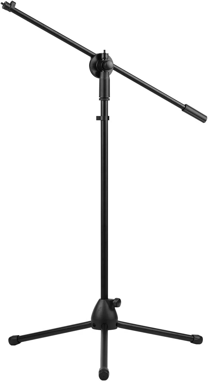 پایه نور قابل تنظیم با ارتفاع متغیر، سه پایه بادوام آلومینیومی به همراه نگهدارنده گوشی موبایل، حداکثر ظرفیت 2 کیلوگرم، مناسب برای پخش زنده، فیلمبرداری و عکاسی