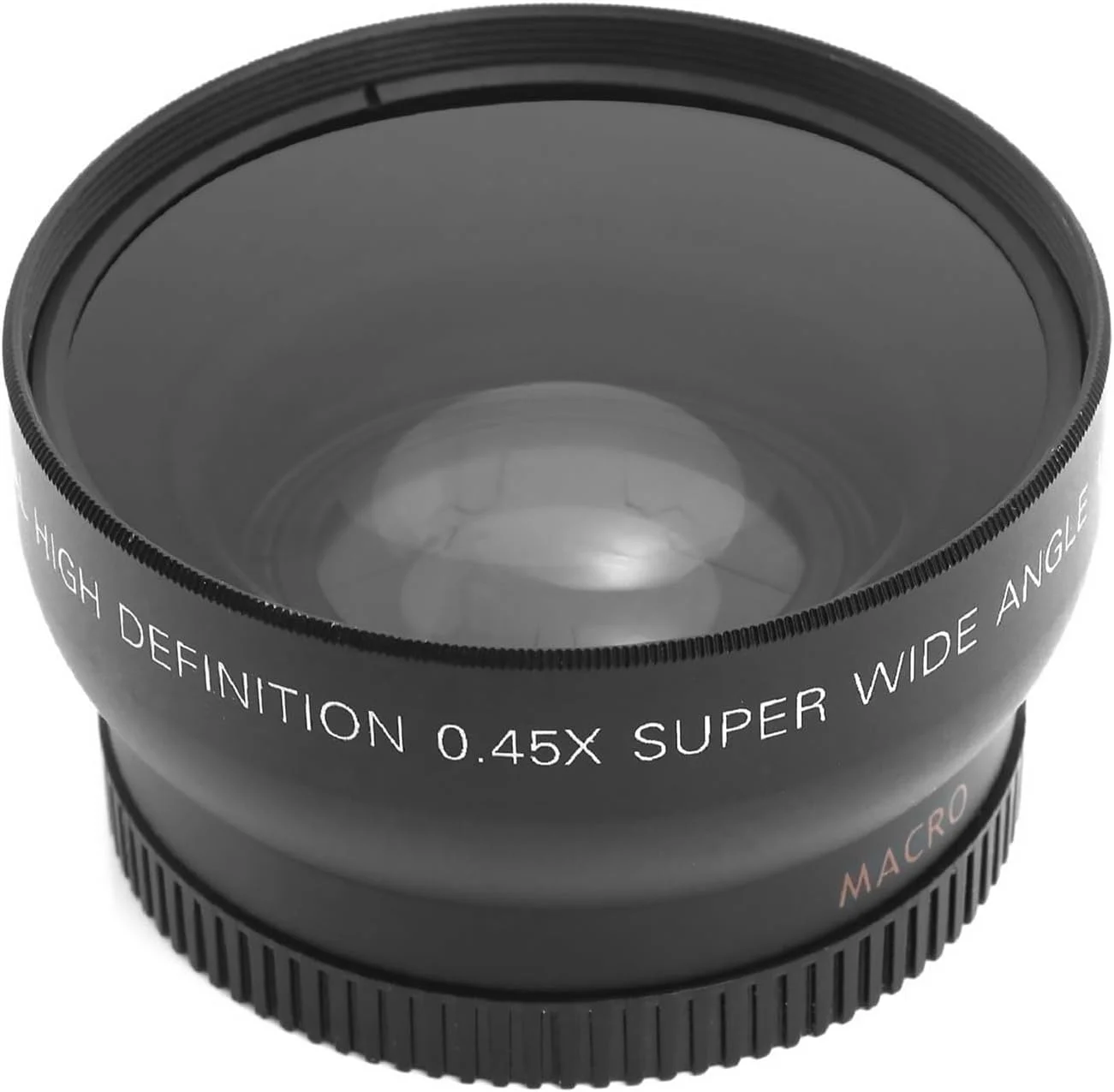 لنز زاویه باز HD حرفه ای + لنز ماکرو برای دوربین های DSLR و دیجیتال 52 میلی متری