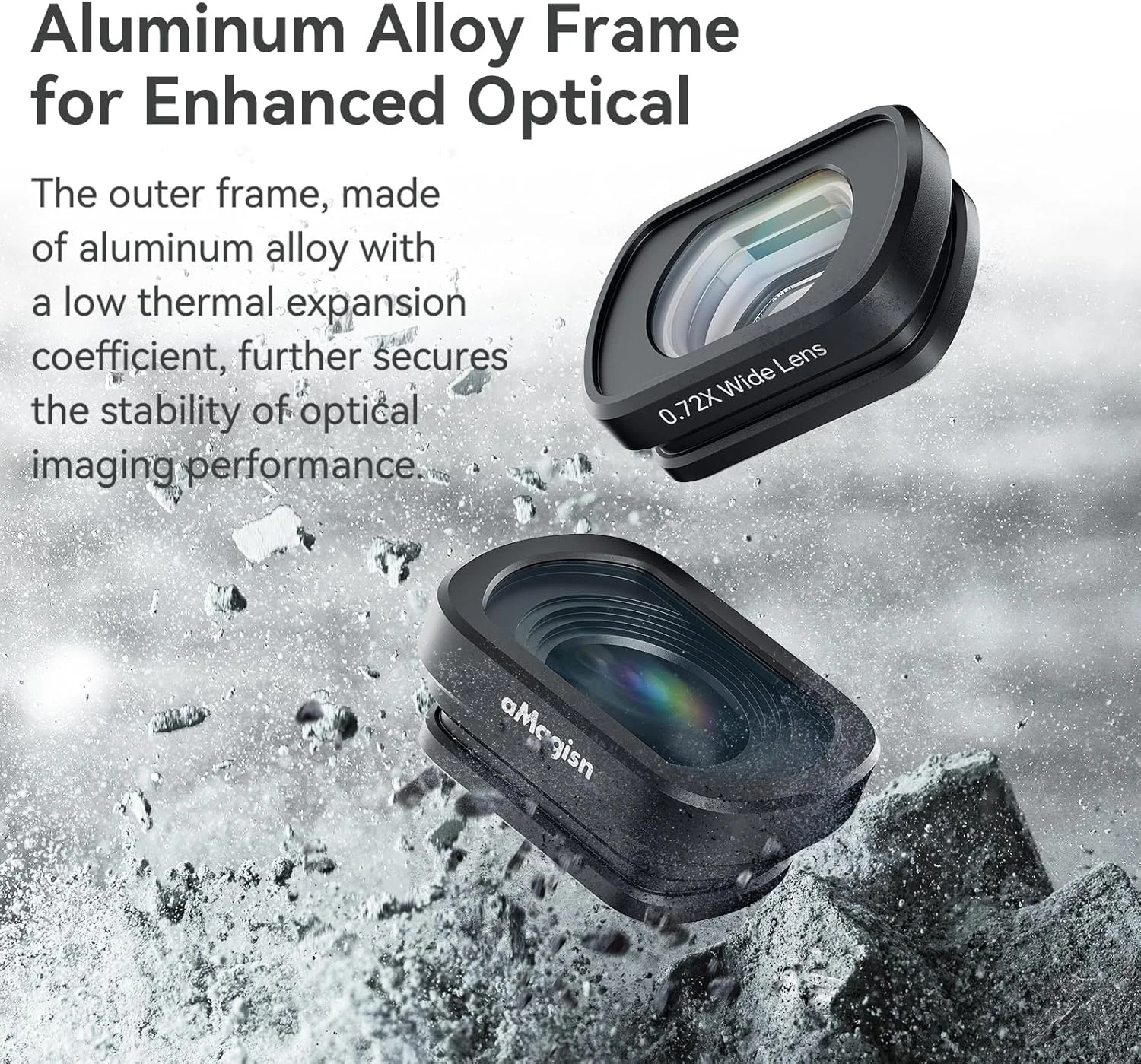 لنز اتصال مغناطیسی سازگار با DJI OSMO Pocket 3 لنز زاویه باز/لنز ماکرو لوازم جانبی ترکیبی سازنده اتصال مغناطیسی شیشه نوری چند لایه (لنز ماکرو) لنز اتصال مغناطیسی سازگار با DJI OSMO Pocket 3 لنز زاویه باز/لنز ماکرو لوازم جانبی ترکیبی سازنده اتصال مغناطیسی شیشه نوری چند لایه (لنز ماکرو)