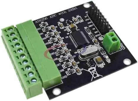 دو عدد ماژول مبدل آنالوگ به دیجیتال 24 بیتی ADS1256