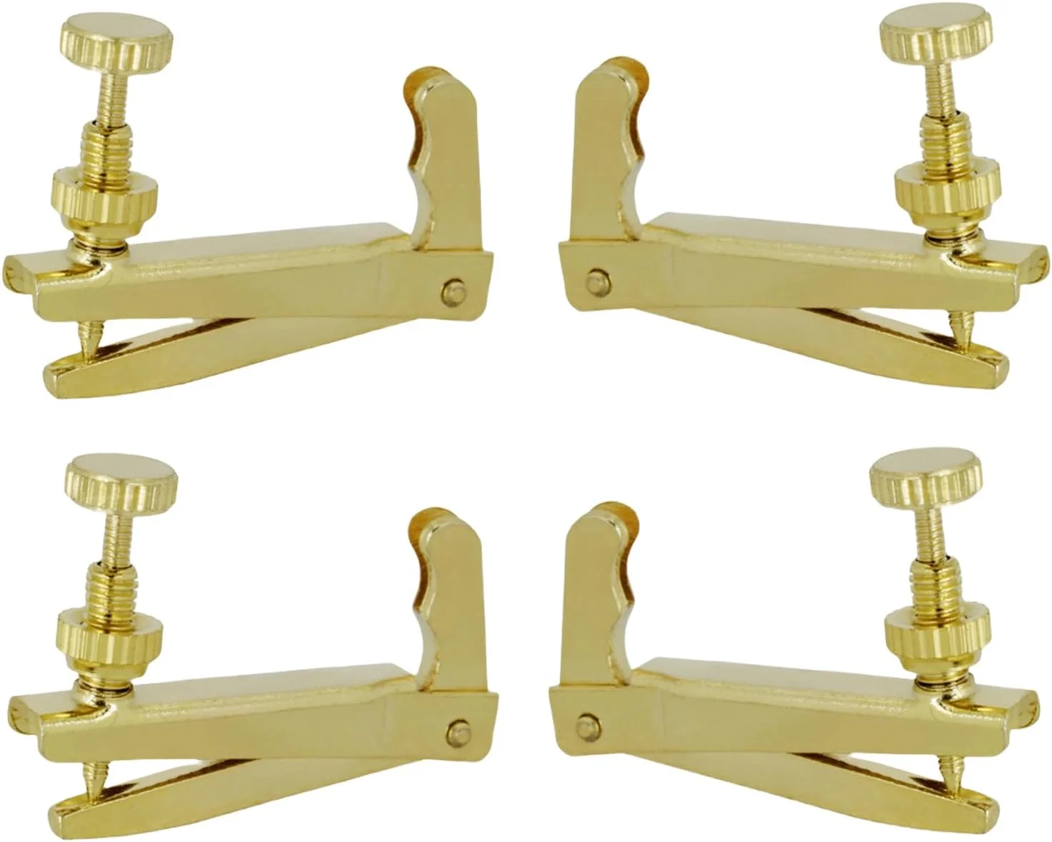 4 عدد تنظیم کننده سیم ویولن، پیچ تنظیم کننده، لوازم جانبی سازهای زهی ویولن