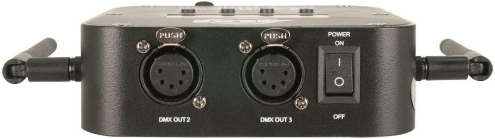 پل ارتباطی 4 مسیره DMX مدل WiFLY از ADJ Products برای کنترل DMX بی سیم مدل 4ST100 پل ارتباطی 4 مسیره DMX مدل WiFLY از ADJ Products برای کنترل DMX بی سیم مدل 4ST100