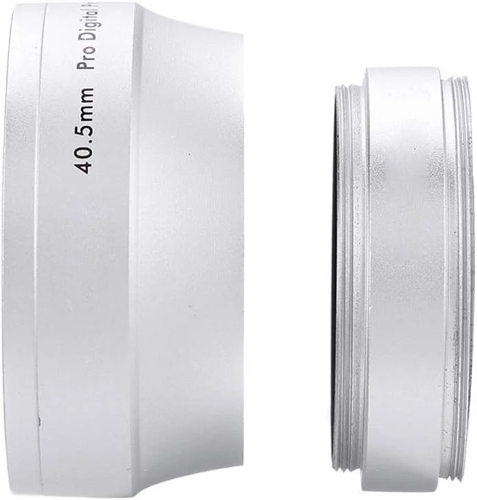 لنز واید 0.45X 40.5 میلیمتری جایگزین لنز دوربین DSLR (نقرهای) لنز واید 0.45X 40.5 میلیمتری جایگزین لنز دوربین DSLR (نقرهای)