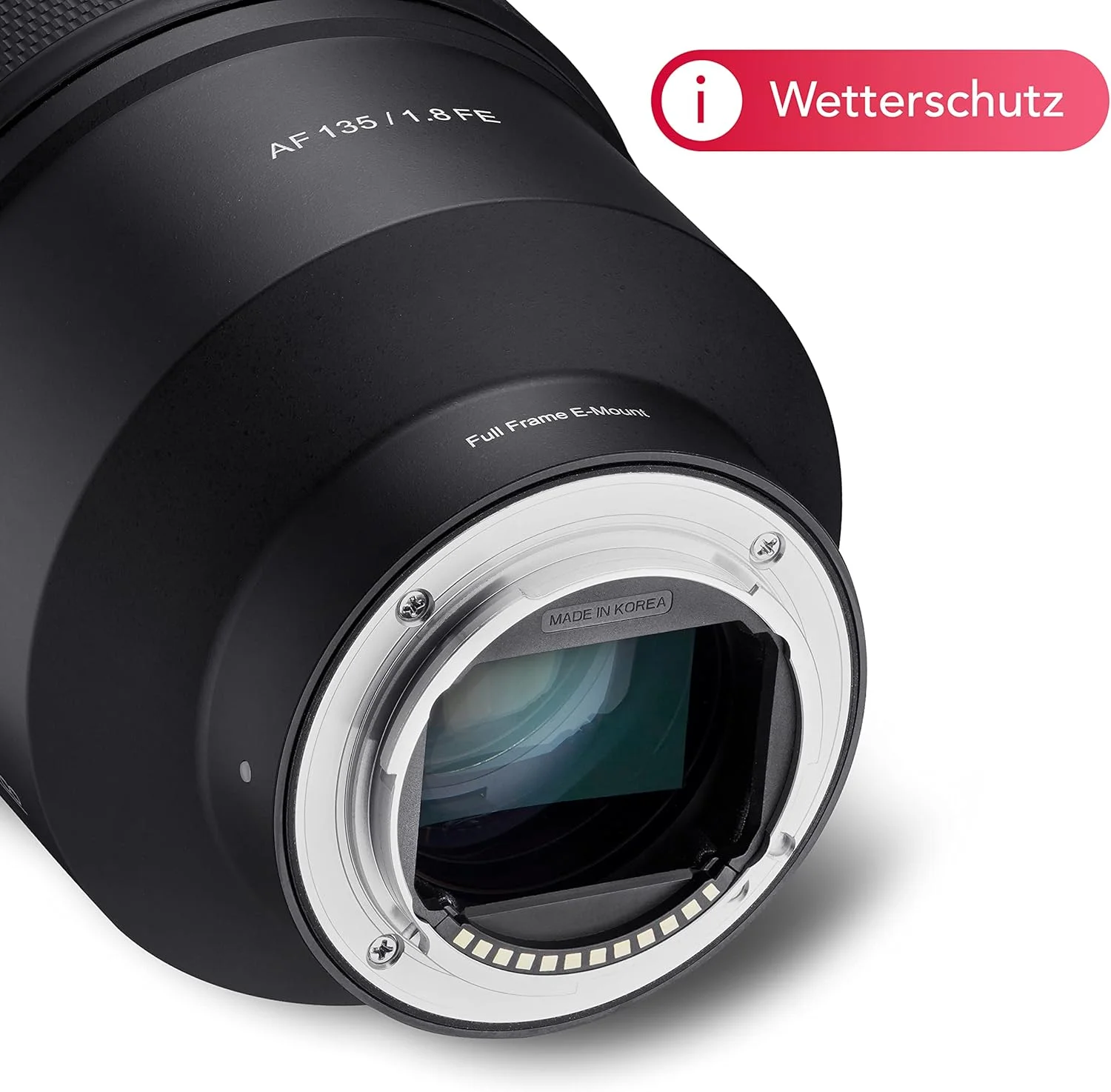 لنز تلهفوتو 135mm F1.8 با فوکوس خودکار Samyang AF برای Sony FE لنز تلهفوتو 135mm F1.8 با فوکوس خودکار Samyang AF برای Sony FE