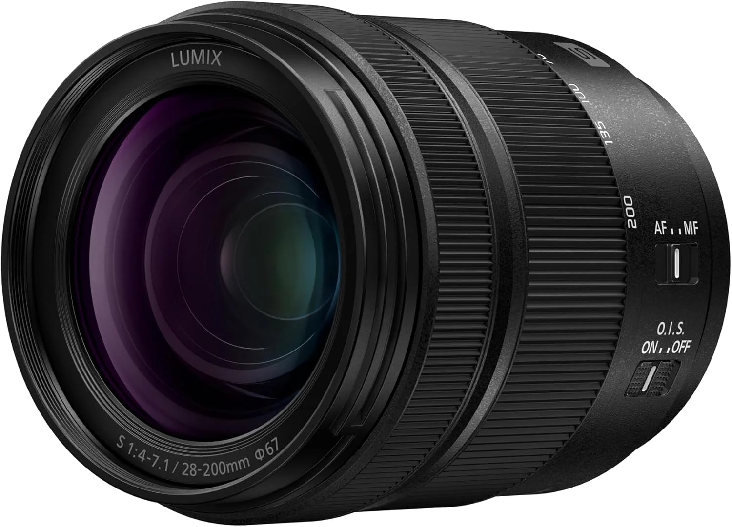 لنز ماکرو پاناسونیک لومیکس S 28-200mm F4-7.1 O.I.S.، مدل S-R28200 لنز ماکرو پاناسونیک لومیکس S 28-200mm F4-7.1 O.I.S.، مدل S-R28200