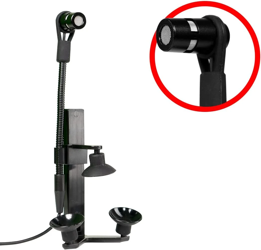 میکروفون ساز Xtreme Acoustics کاردیوئید کندانسر XLR یک جهته گیره ای برای گیتار ویولن یوکللی مدل XAWVG01 (مشکی)