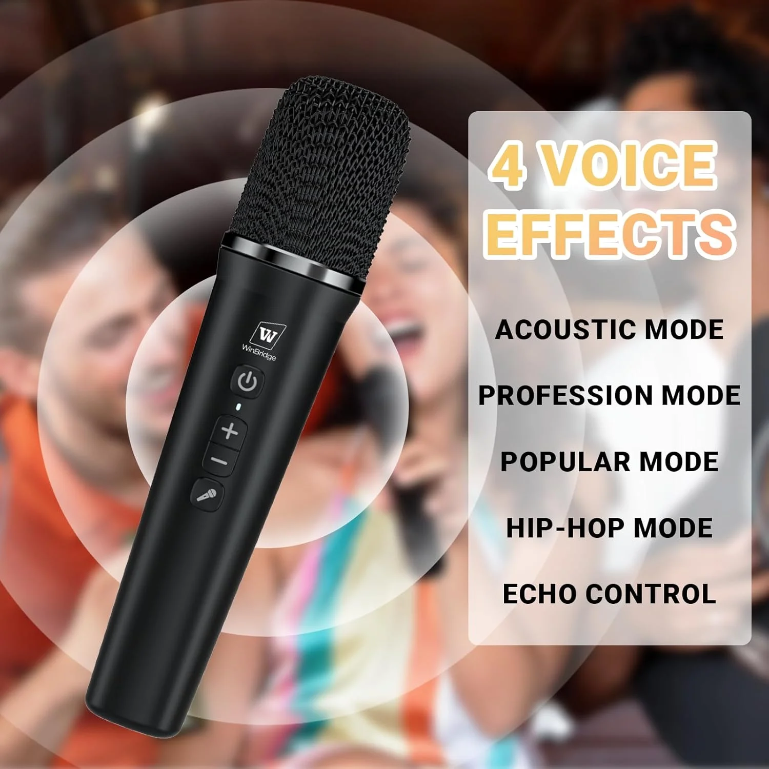 تقویت کننده صدای بی سیم قدرتمند 60 واتی WinBridge با میکروفون های دستی و هدست، سیستم PA قابل حمل با جلوه های صوتی، بلندگوی کارائوکه و سیستم S97 تقویت کننده صدای بی سیم قدرتمند 60 واتی WinBridge با میکروفون های دستی و هدست، سیستم PA قابل حمل با جلوه های صوتی، بلندگوی کارائوکه و سیستم S97