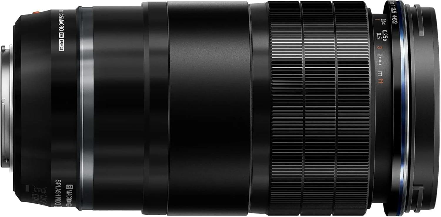 لنز تله ماکرو OM SYSTEM M.Zuiko Digital ED 90mm F3.5 Macro IS PRO، لنز مقاوم در برابر آب Micro Four Thirds، سازگار با دوربین های Olympus و Panasonic MFT، با قابلیت بزرگنمایی فوق العاده ماکرو لنز تله ماکرو OM SYSTEM M.Zuiko Digital ED 90mm F3.5 Macro IS PRO، لنز مقاوم در برابر آب Micro Four Thirds، سازگار با دوربین های Olympus و Panasonic MFT، با قابلیت بزرگنمایی فوق العاده ماکرو
