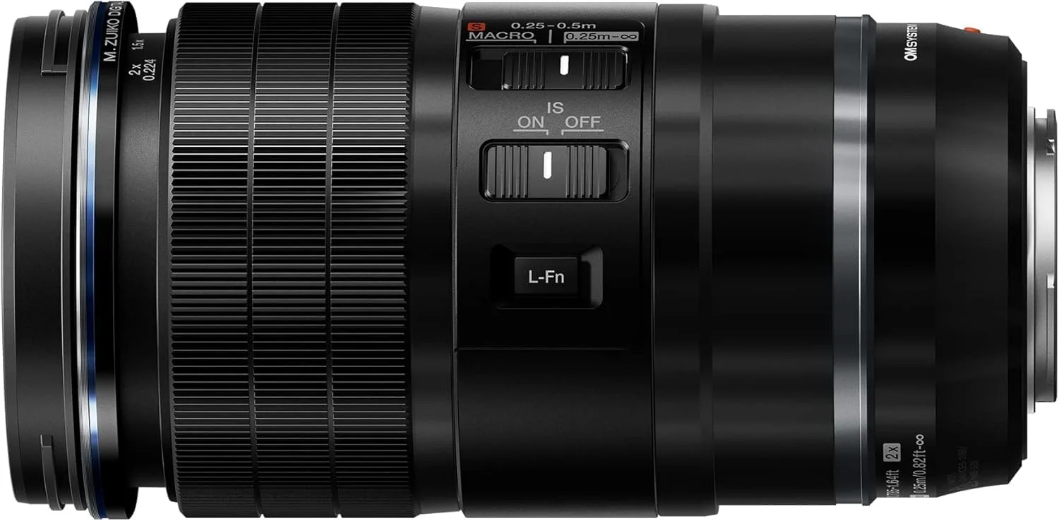 لنز تله ماکرو OM SYSTEM M.Zuiko Digital ED 90mm F3.5 Macro IS PRO، لنز مقاوم در برابر آب Micro Four Thirds، سازگار با دوربین های Olympus و Panasonic MFT، با قابلیت بزرگنمایی فوق العاده ماکرو لنز تله ماکرو OM SYSTEM M.Zuiko Digital ED 90mm F3.5 Macro IS PRO، لنز مقاوم در برابر آب Micro Four Thirds، سازگار با دوربین های Olympus و Panasonic MFT، با قابلیت بزرگنمایی فوق العاده ماکرو