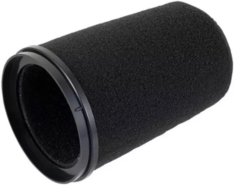 فوم مشکی جایگزین شیشه جلوی میکروفون Shure RK345 برای میکروفون های SM7A و SM7B - کاهش صداهای ناخواسته تنفس و باد، مقابله با صداهای انفجاری و کلیک