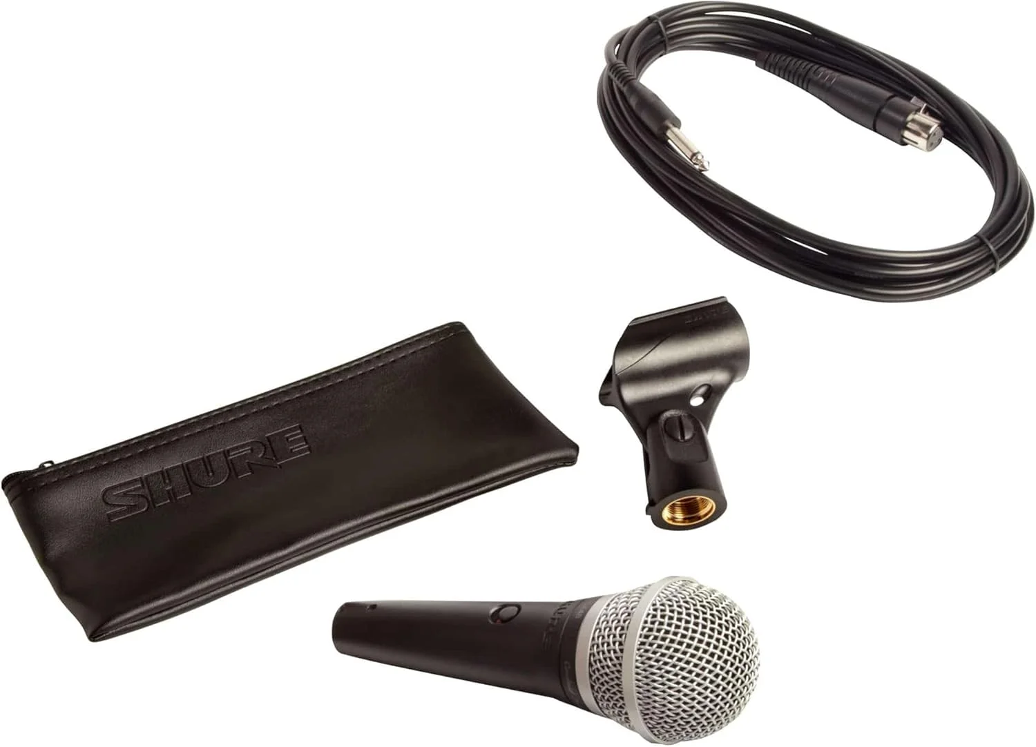 میکروفون داینامیک کاردیوئید Shure PGA48-QTR با کابل 15 فوتی XLR-QTR، 5.00 x 10.00 x 3.50 میکروفون داینامیک کاردیوئید Shure PGA48-QTR با کابل 15 فوتی XLR-QTR، 5.00 x 10.00 x 3.50