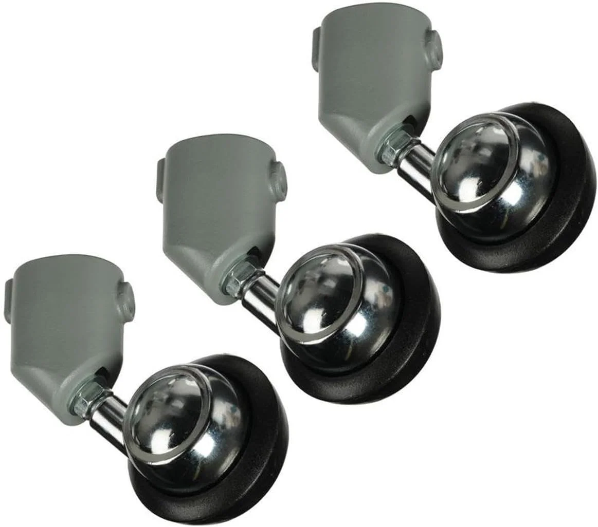 چرخ های 22 میلی متری مانفروتو 018 برای پایه های نور کودک - مجموعه 3 عددی