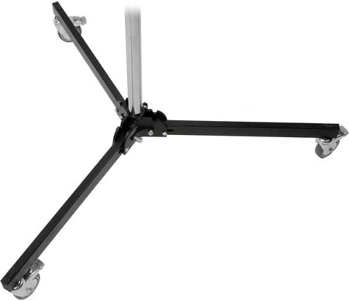 پایه ستونی فولادی 2.4 متری مانفروتو مدل 231CS به همراه بازوی کشویی (روکش کروم)، نقره ای پایه ستونی فولادی 2.4 متری مانفروتو مدل 231CS به همراه بازوی کشویی (روکش کروم)، نقره ای