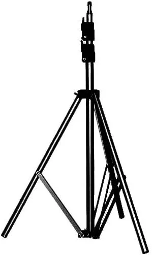 پایه نور مانفروتو 366B با ارتفاع 1.8 متر، دارای پیچ 5/8 اینچی و قسمت بالایی 015 (مشکی) جایگزین مدل 3330