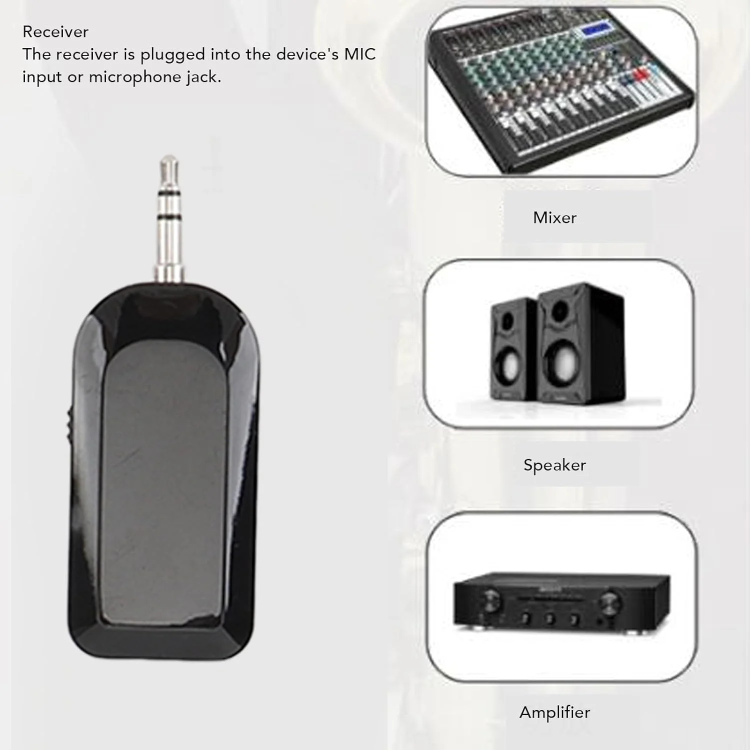 سیستم میکروفون بی سیم ساکسیفون، میکروفون روی ساز با برد 40 متری، میکروفون برنجی Plug and Play برای اجراهای گروهی، اجراهای فضای باز، ضبط سیستم میکروفون بی سیم ساکسیفون، میکروفون روی ساز با برد 40 متری، میکروفون برنجی Plug and Play برای اجراهای گروهی، اجراهای فضای باز، ضبط