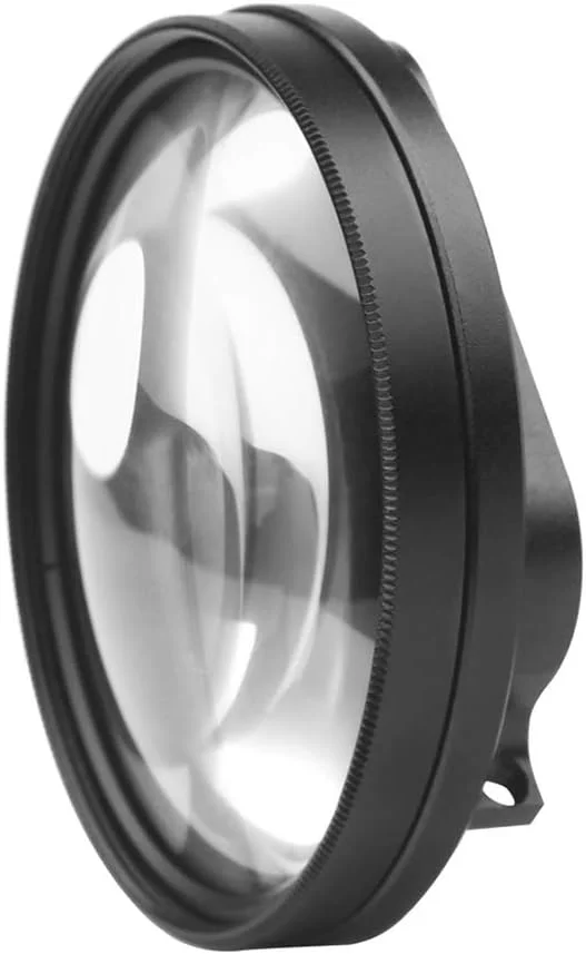 لنز ماکرو 58 میلی‌متری Morelian با بزرگنمایی 10 برابر، لنز کلوزآپ سازگار با قاب ضدآب دوربین‌های GoPro Hero 7 Black 6 5 Black و سایر لوازم جانبی GoPro